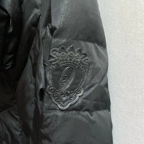 Nine West puffer quilted belted down jacket Sz Xs - Picture 5 of 12
